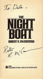 The Night Boat by Robert R. McCammon (First Printing) Signed