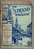 The Strand Mar 1915 A. Conan Doyle Sherlock, P.G. Wodehouse