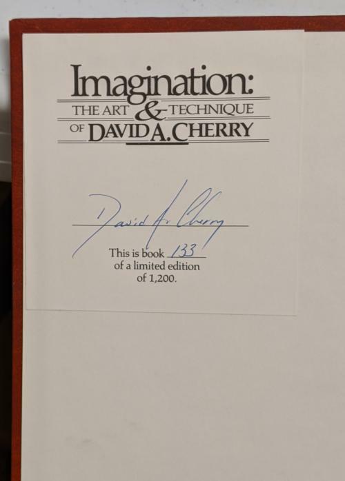 Imagination: The Art & Technique of David A. Cherry Signed