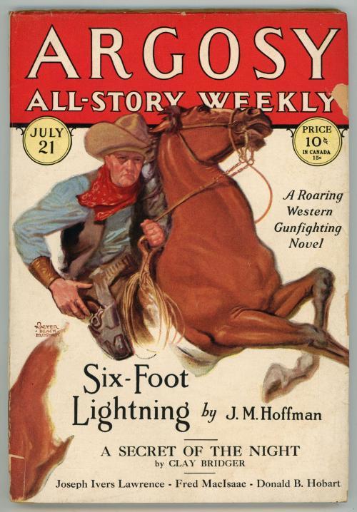 Argosy July  21, 1928 "World Brigands" Fred MacIssac