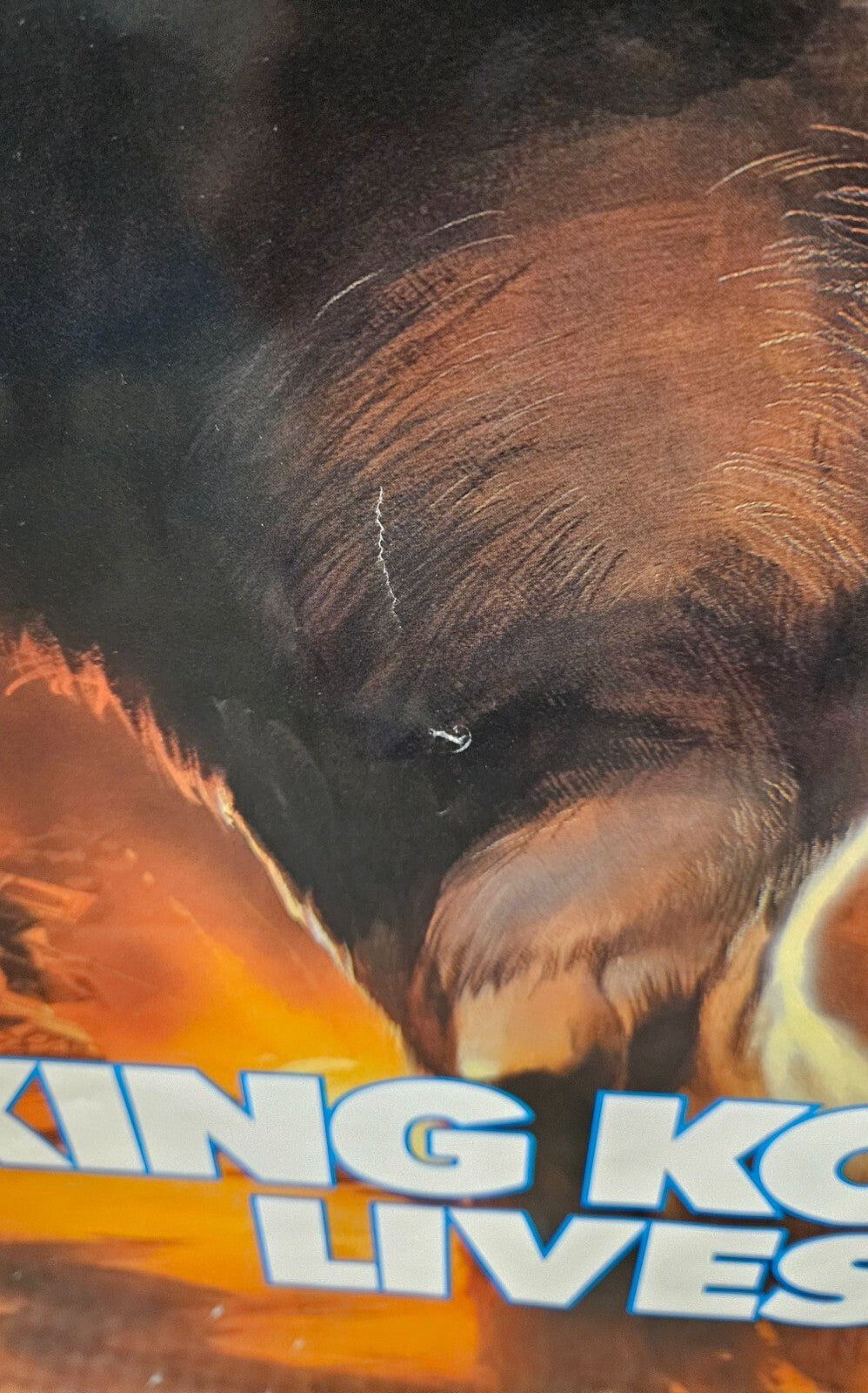 King Kong Lives 1986 Original Movie Poster - 27" 40" Linda Hamilton