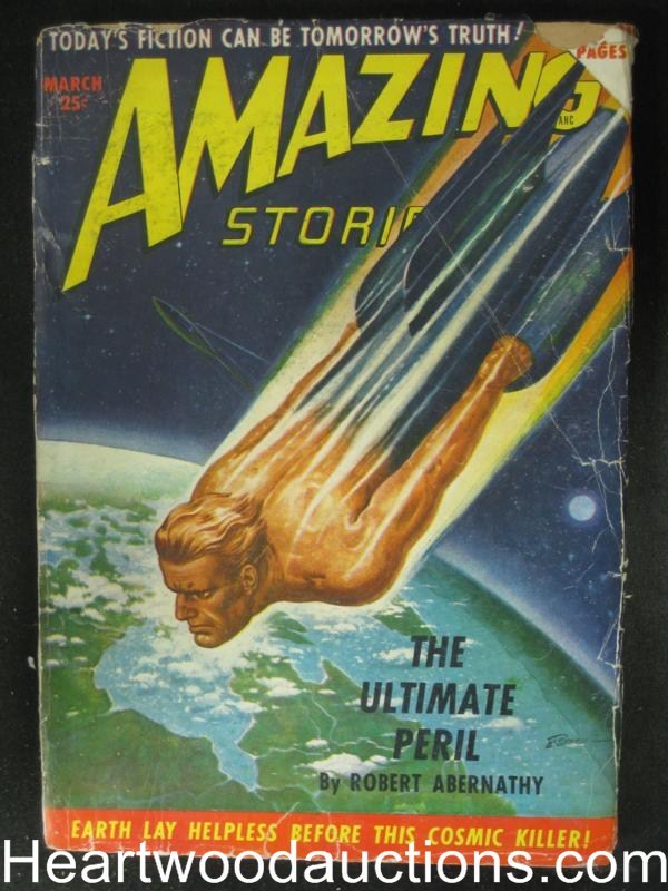 Amazing Stories March 1950 The Ultimate Peril the Cosmic Killer