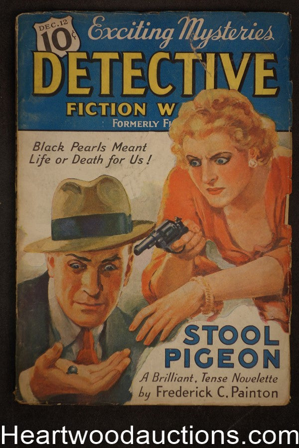 Detective Fiction Weekly Dec 12, 1936  Wyatt Blassingame, Ray Cummings