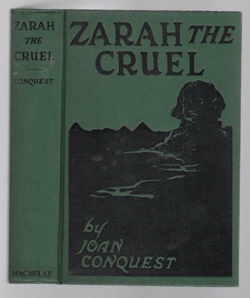Zarah the Cruel by Joan Conquest (First Edition)