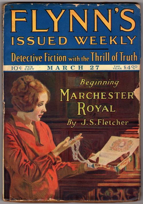 Flynn's Mar 27, 1926 J.S. Fletcher "Marchester Royal