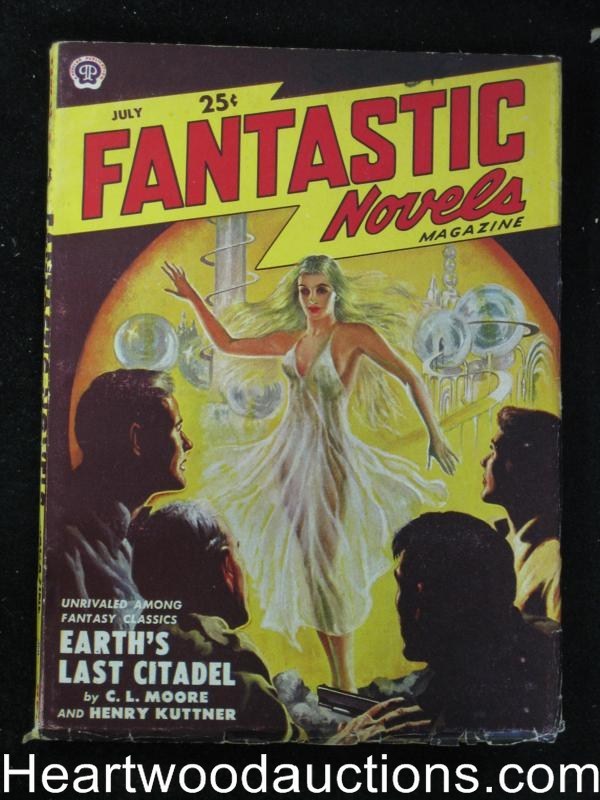 Fantastic Novels Jul 1950 C.L. Moore, Henry Kuttner, Finlay Art - High Grade