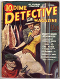 Dime Detective Oct 1943 G.T. Fleming-Roberts, Norbert Davis,