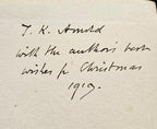 Six Ghost Stories by Thomas Graham Jackson Inscribed (First Edition)