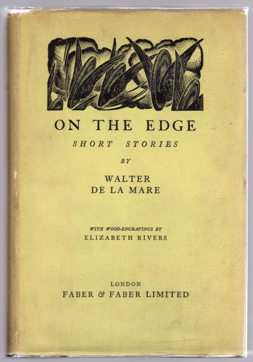 On the Edge by Walter de la Mare (First Edition)