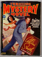 Thrilling Mystery Novel" January 1946 Belarski cover / Cellini Smith Cvr