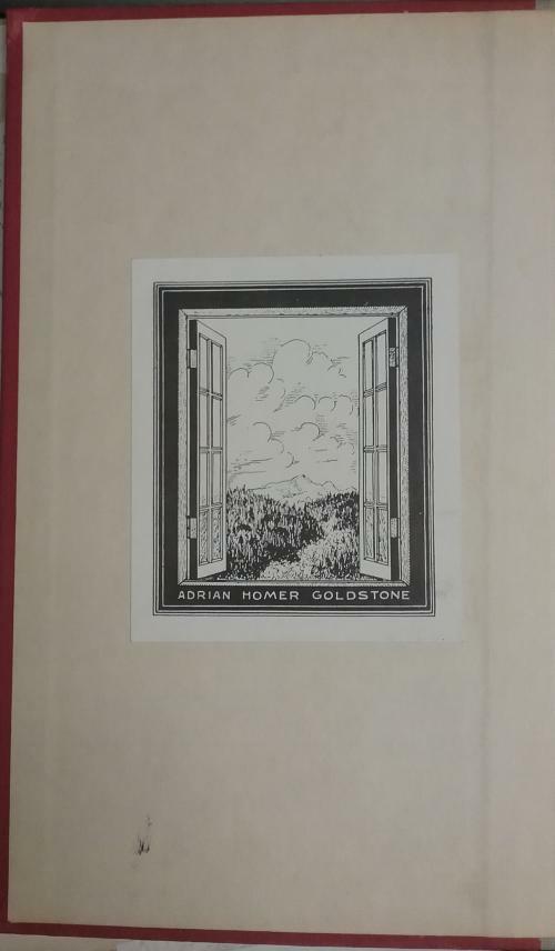 The Taste of Ashes by Howard Browne (First Edition) Adrian  Goldstone Bkplate