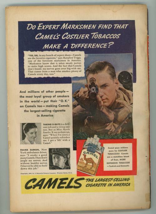 All American Fiction Feb 1938 Pulp Belarski Cvr Art; Max Brand
