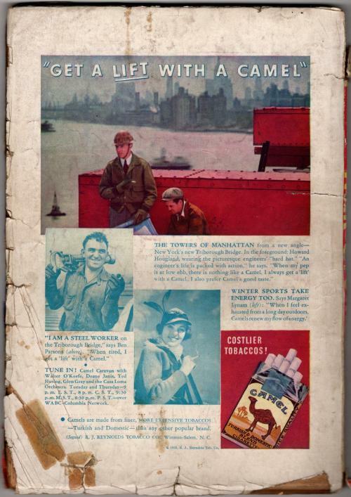 War Stories Feb 1936 Rozen Cvr; Roy de S. Horn; William Barrett; Painton; Empey