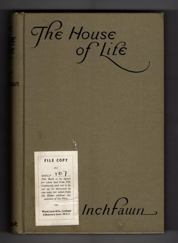 The House of Life by Fay Inchfawn (First Edition) Rare DJ Publisher's Copy