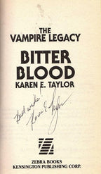 The Vampire Legacy (First Three Novels) First Printing Signed