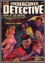 Undercover Detective Feb 1939 GGA Bondage Cvr, Richard Ariel -  Pulp