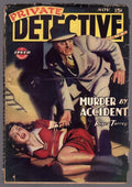 Private Detective Nov 1943 Bondage Cvr, Roger Torrey, Bellem - Pulp