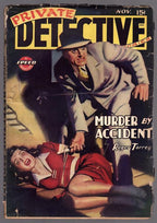 Private Detective Nov 1943 Bondage Cvr, Roger Torrey, Bellem - Pulp