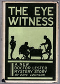 The Eye Witness by Eric Levison (First American Edition)