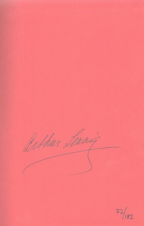 The Immortal Count by Arthur Lennig (Limited Edition) Signed