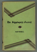 Dr. Krasinski's Secret by M. P. Shiel (Grosset & Dunlap)