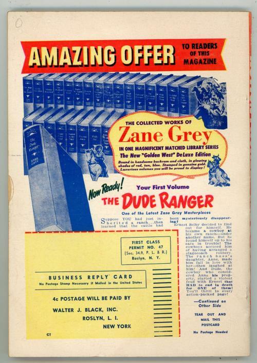 Action-Packed Western Jul 1956 Pulp T.R. Bray / Harlan Clay