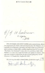 Non Compost Mentis by Darrell Schweitzer (First Edition) Signed