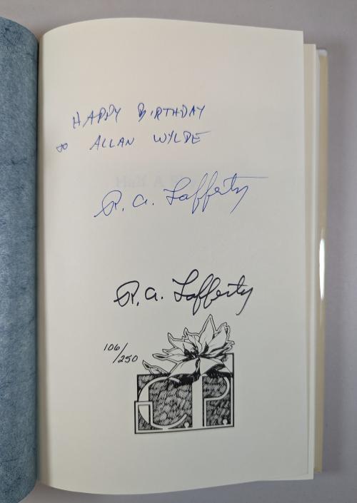 Half a Sky R. A. Lafferty (First Edition) Double Signed
