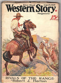Western Story Aug 25, 1928 W.C. Tuttle, Robert J. Horton, Roland Krebs