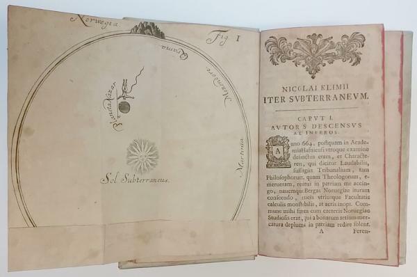 Nicolai Klimii iter Subterraneum Novem Telluris Theoriam by Ludvig Holberg 1s...