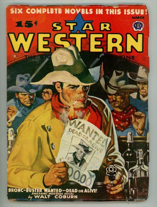 Star Western Mar 1941 Walt Coburn, Cliff Farrell, L.L. Foreman - High Grade