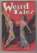 Weird Tales Sep 1933 Brundage GGA bondage whipping Cvr; R. E. Howard- Conan