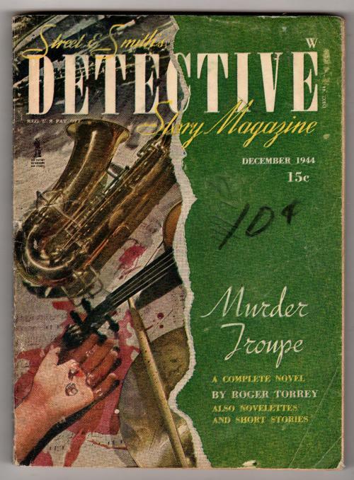 Detective Story Dec 1944 Pulp Roger Torrey