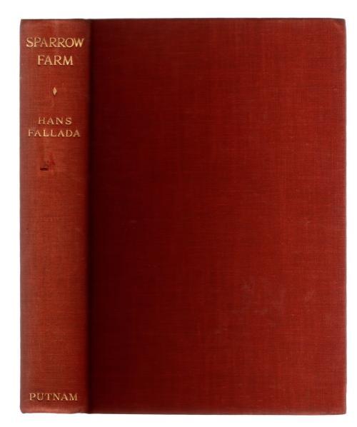 Sparrow Farm by Hans Fallada (First Edition)