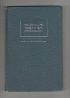 Dashiell Hammett: A Descriptive Bibliography by Richard Layman (First Edition)