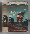The Saint in Miami by Leslie Charteris w/DJ