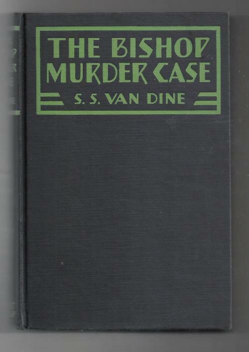 The Bishop Murder Case by S.S. Van Dine Photoplay