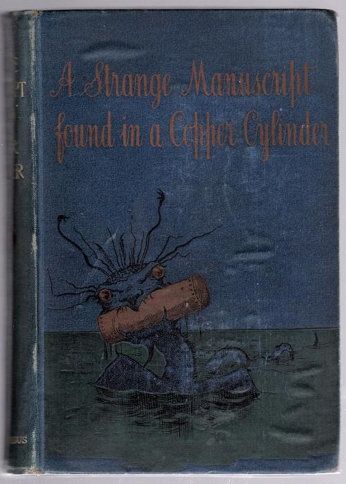 A Strange Manuscript Found in a Copper Cylinder by James De Mille 1st UK