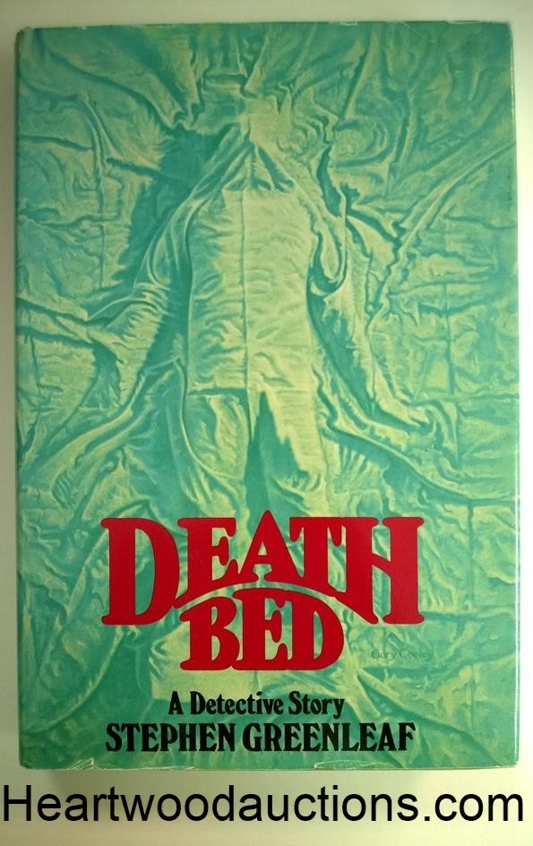 DEATH BED by Stephen Greenleaf FIRST John Marshall Tanner Thriller