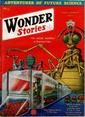 Wonder Stories May 1932 Frank R. Paul "The Moon Mistress"