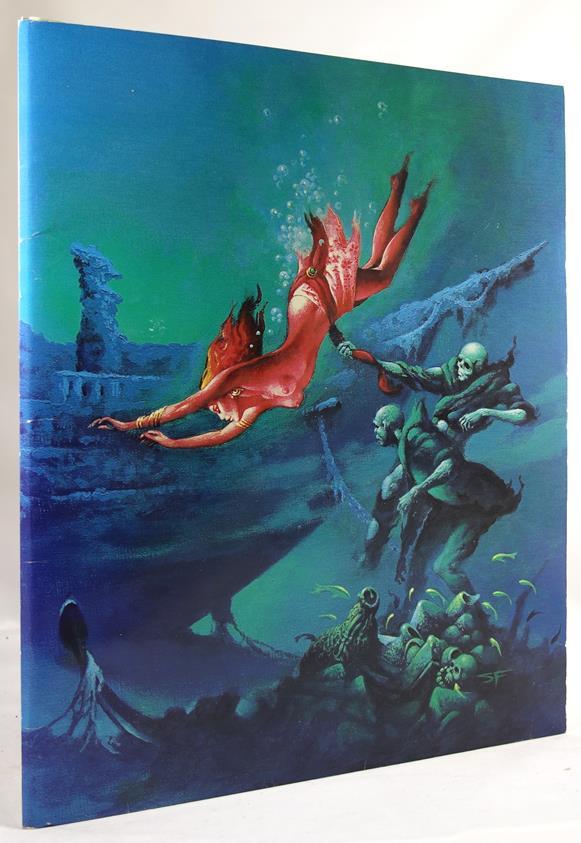 Nightmares in Blood by Stephen E. Fabian (Signed, Limited) (SOFTCOVER)- High Gra
