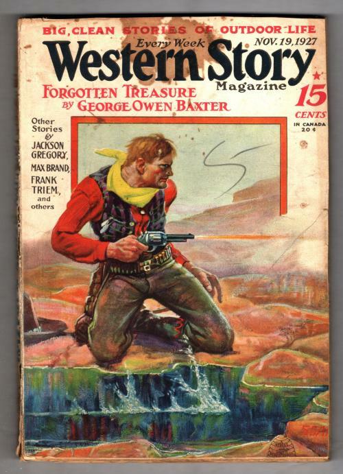 Western Story Nov 19 1937 Pulp TWO Max Brand Stories