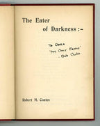The Eater of Darkness by Robert M. Coates (Signed, First) Rebound
