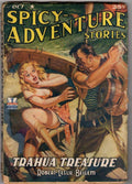 Spicy Adventure Oct 1942 Good Girl Art Cover