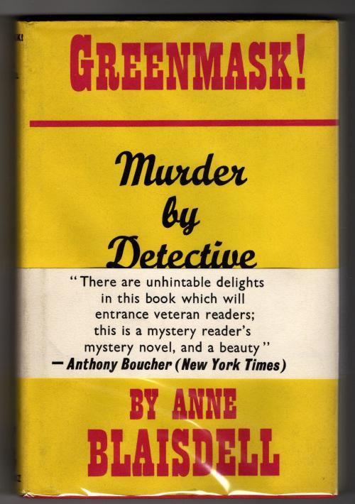 Greenmask! by Anne Blaisdell (First UK Edition) Gollancz File Copy