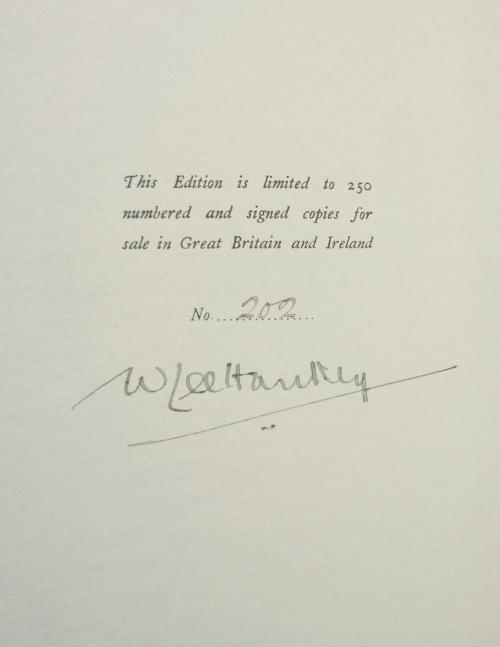 The Deserted Village by Oliver Goldsmith (Limited Edition) Signed