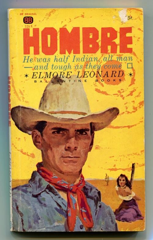 Hombre by Elmore Leonard (First Edition) Signed