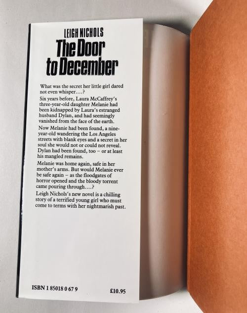 The Door to December by Leigh Nichols (Dean Koontz) First Edition
