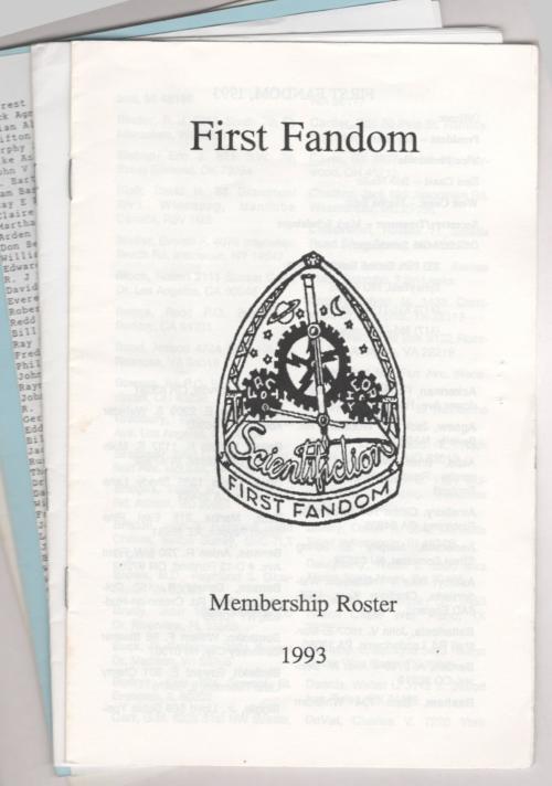 ScientiFiction Winter 1993 First Fandom Sci-fi Fanzine Erle Korshak's Copy