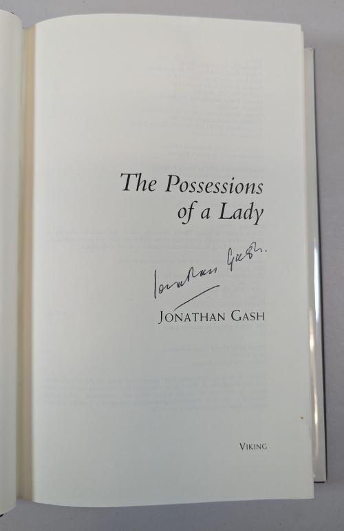 The Possessions of a Lady by Jonathan Gash (First Edition) Signed